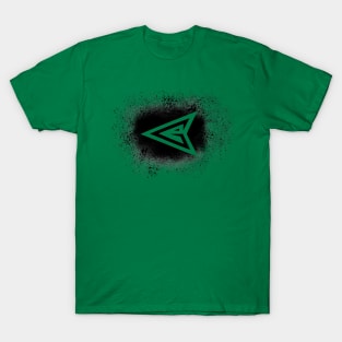 Green Arrow Splatter Logo T-Shirt